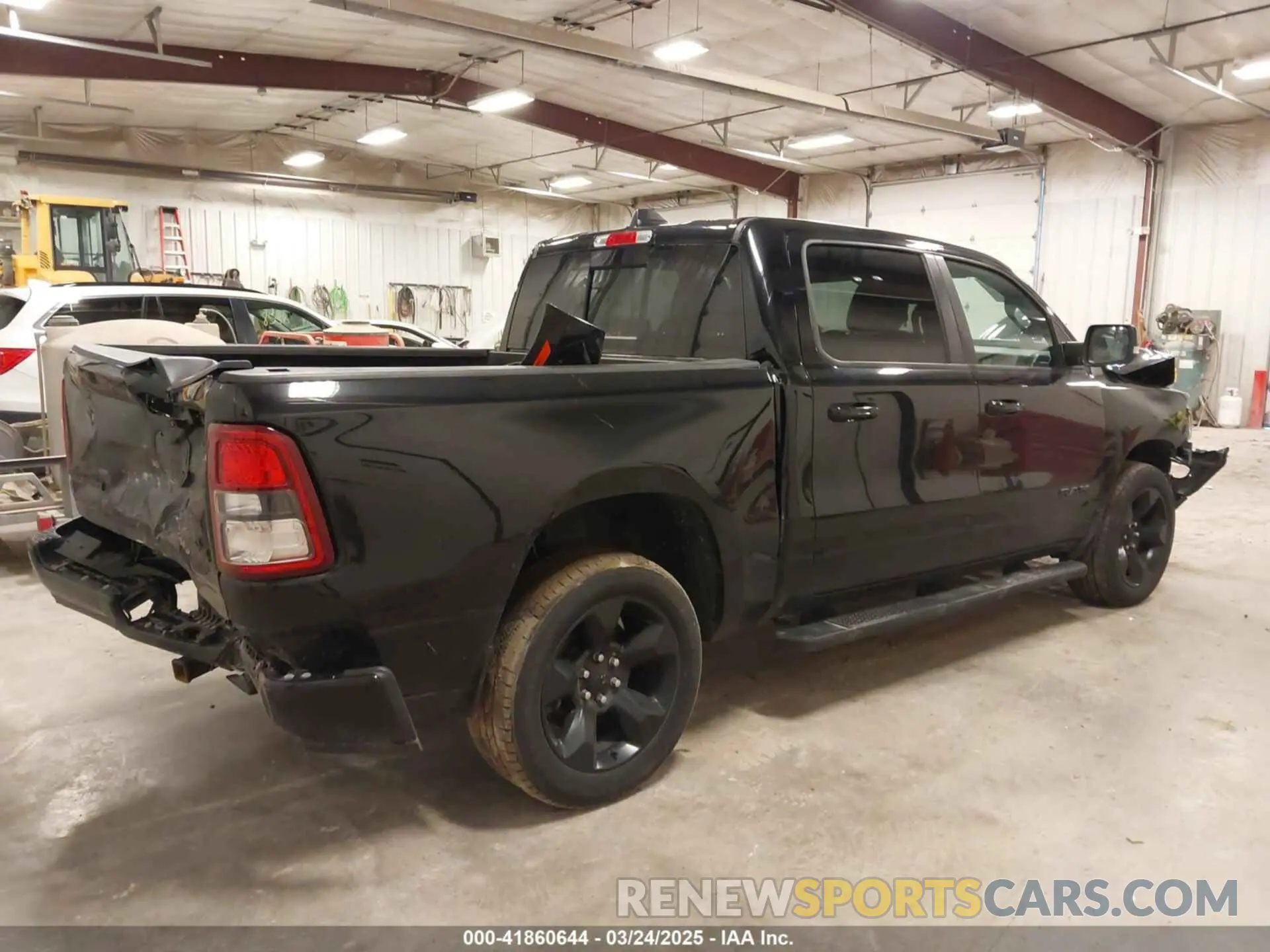 4 Photograph of a damaged car 1C6RRFFG2KN847023 RAM 1500 2019