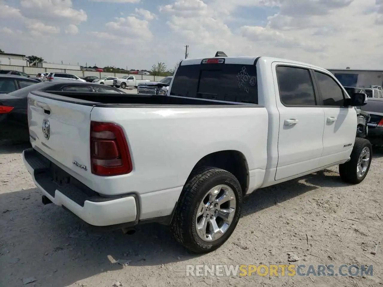 3 Photograph of a damaged car 1C6RRFFG2KN873380 RAM 1500 2019
