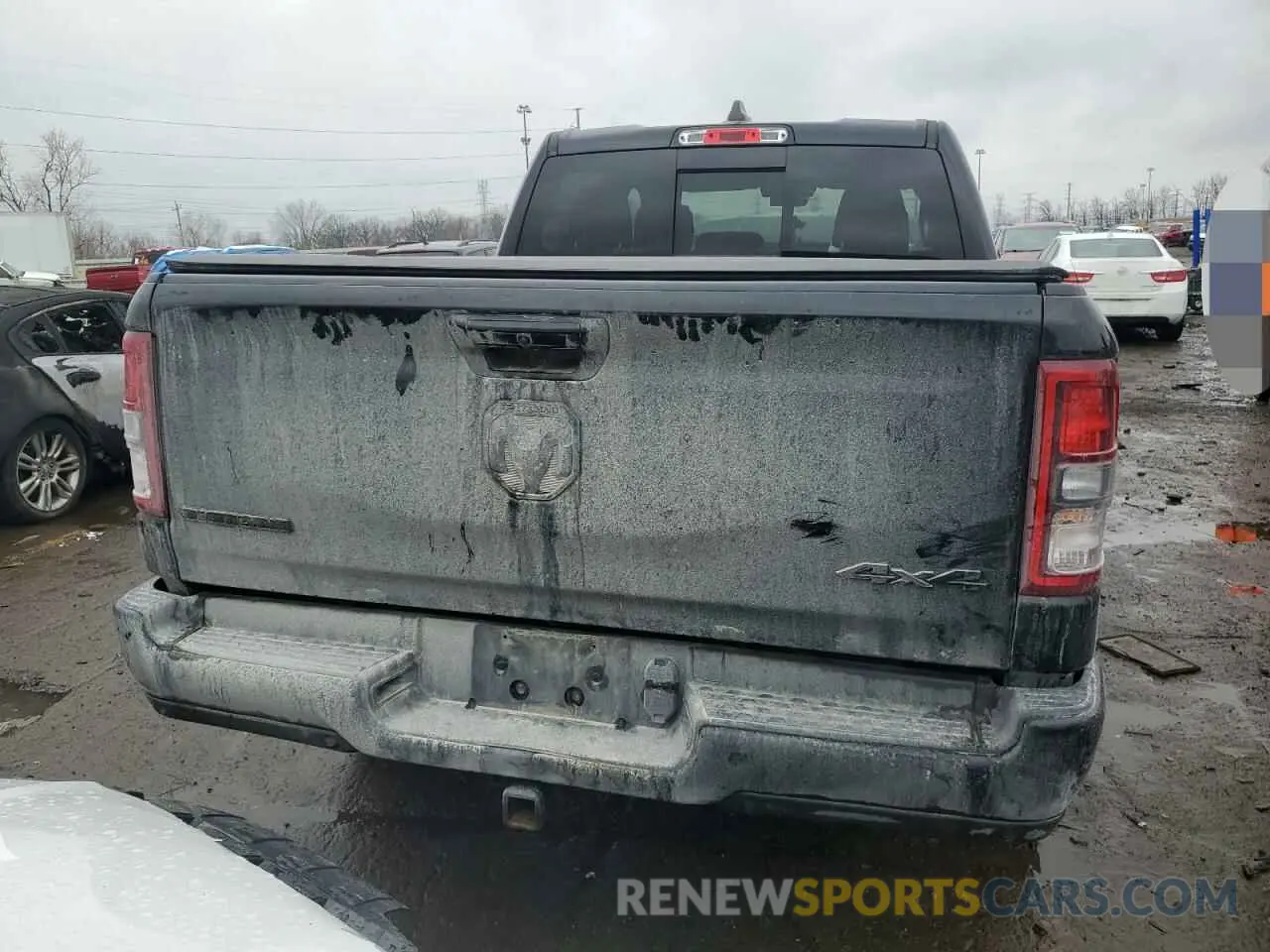 6 Photograph of a damaged car 1C6RRFFG2KN881477 RAM 1500 2019
