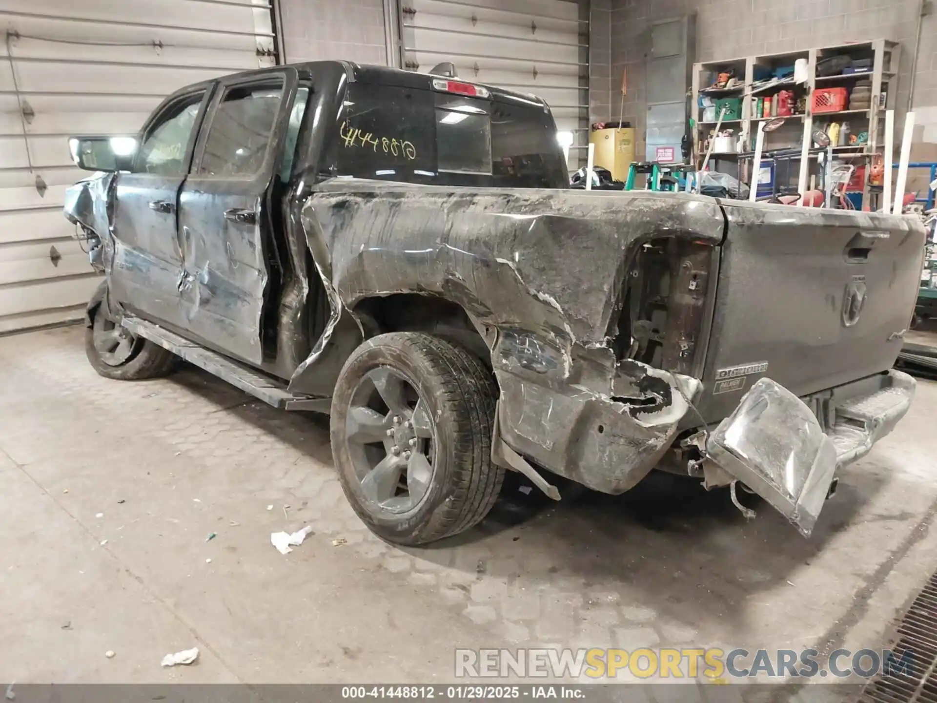 3 Photograph of a damaged car 1C6RRFFG3KN721950 RAM 1500 2019