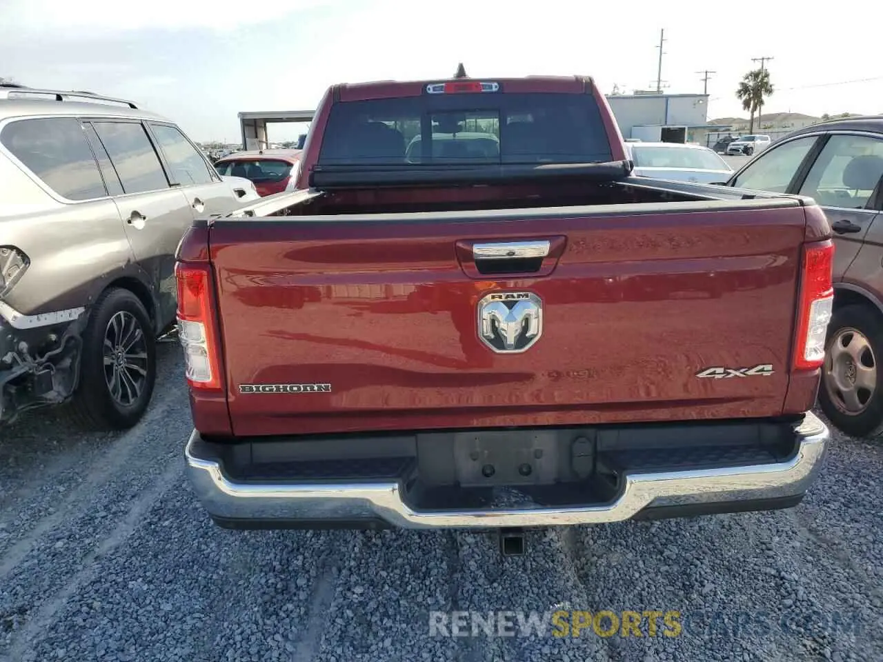 6 Photograph of a damaged car 1C6RRFFG3KN862260 RAM 1500 2019