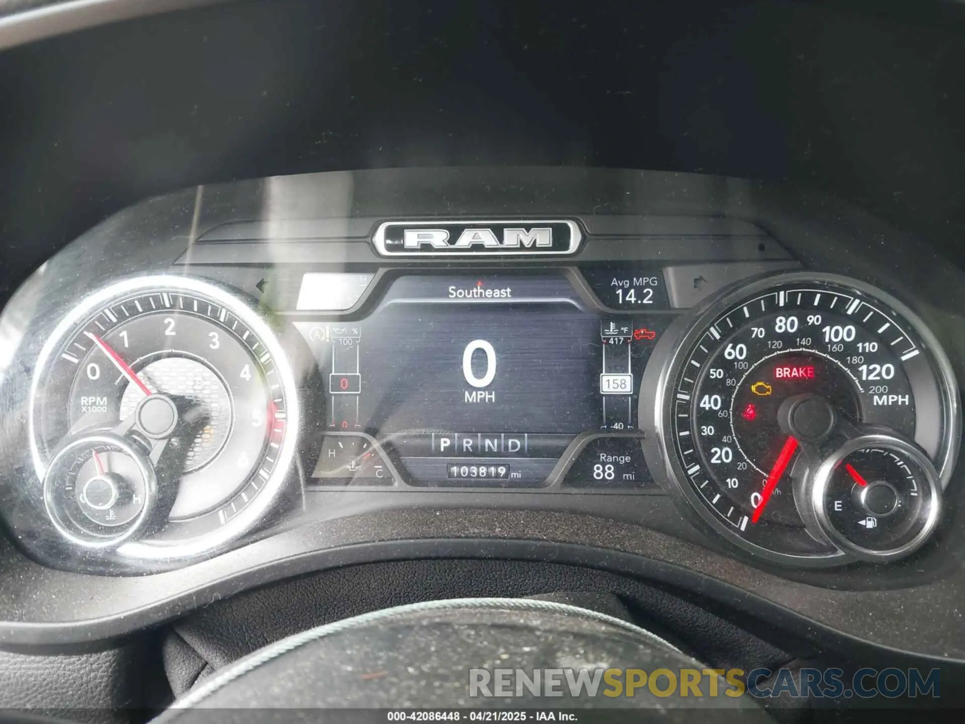 7 Photograph of a damaged car 1C6RRFFG5KN755405 RAM 1500 2019