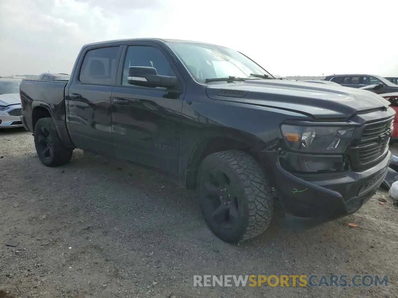 4 Photograph of a damaged car 1C6RRFFG5KN846660 RAM 1500 2019