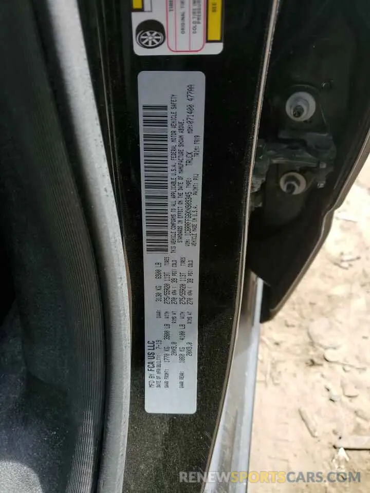 12 Photograph of a damaged car 1C6RRFFG6KN909345 RAM 1500 2019