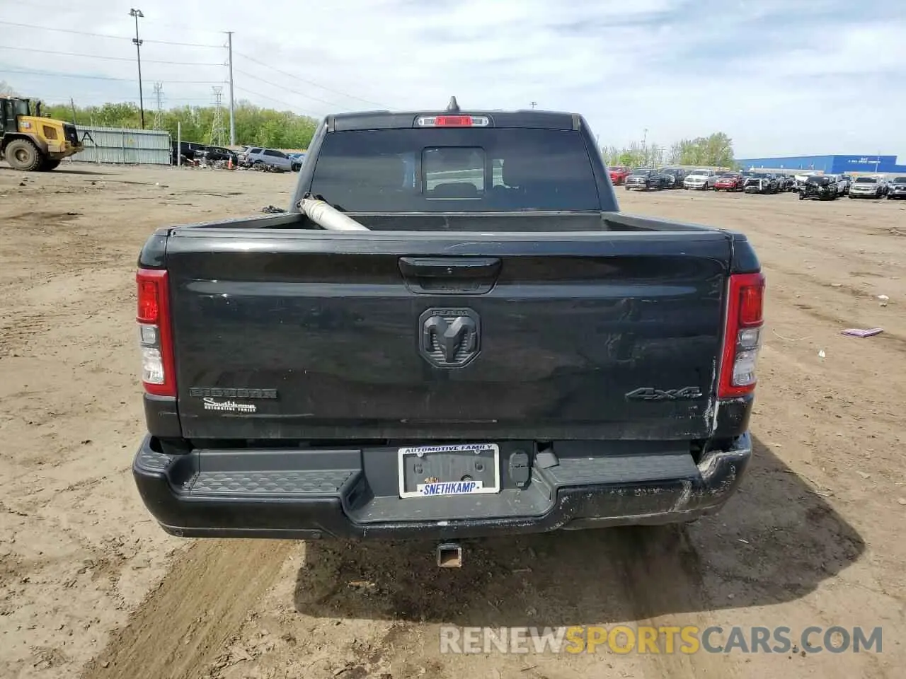 6 Photograph of a damaged car 1C6RRFFG6KN909345 RAM 1500 2019