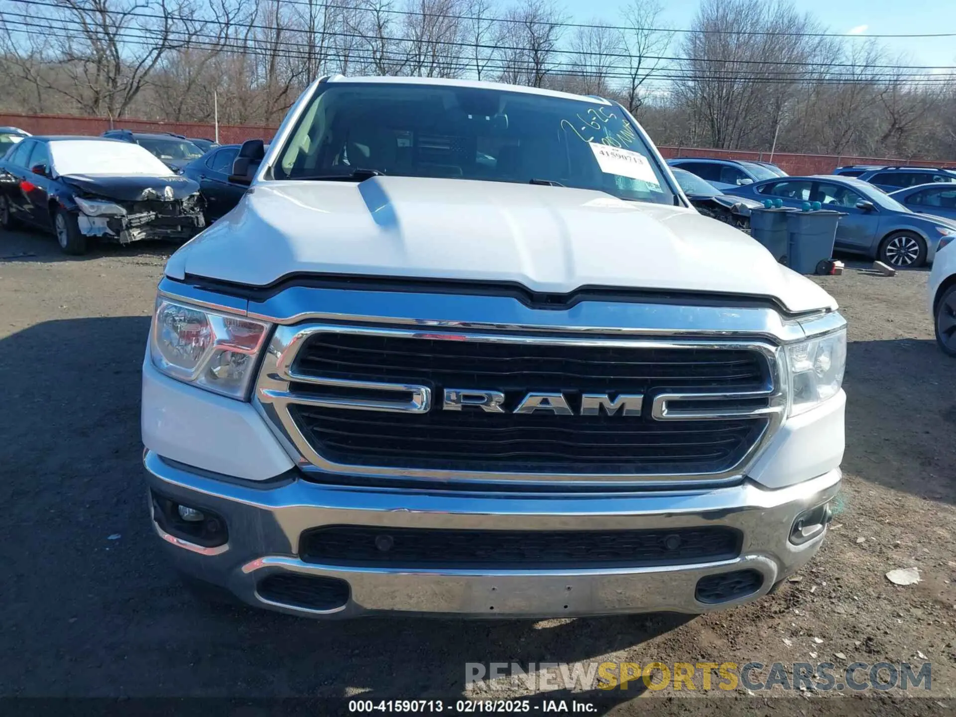 12 Photograph of a damaged car 1C6RRFFG7KN646220 RAM 1500 2019