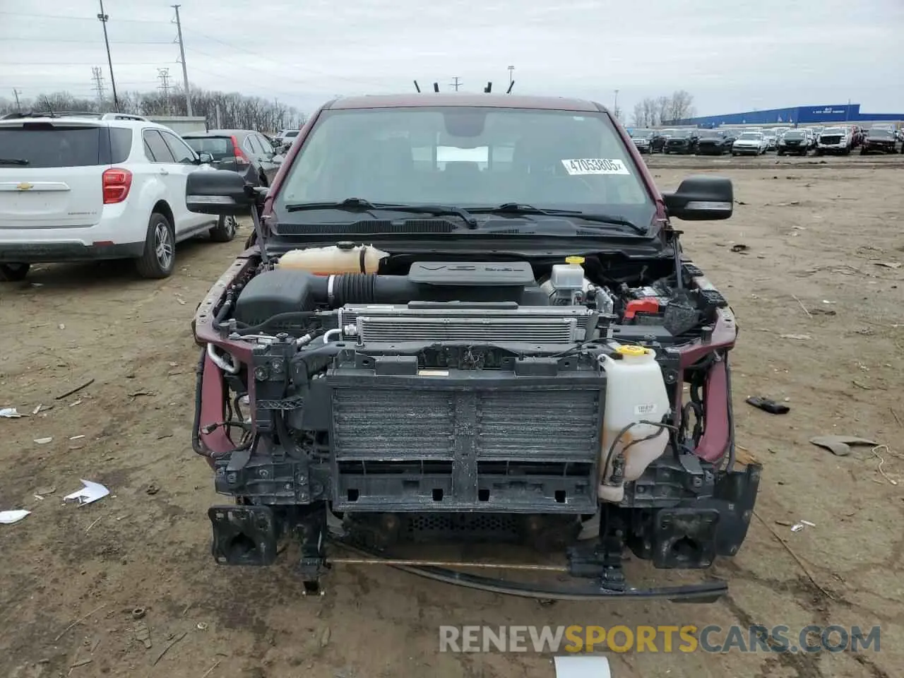 5 Photograph of a damaged car 1C6RRFFG7KN674938 RAM 1500 2019