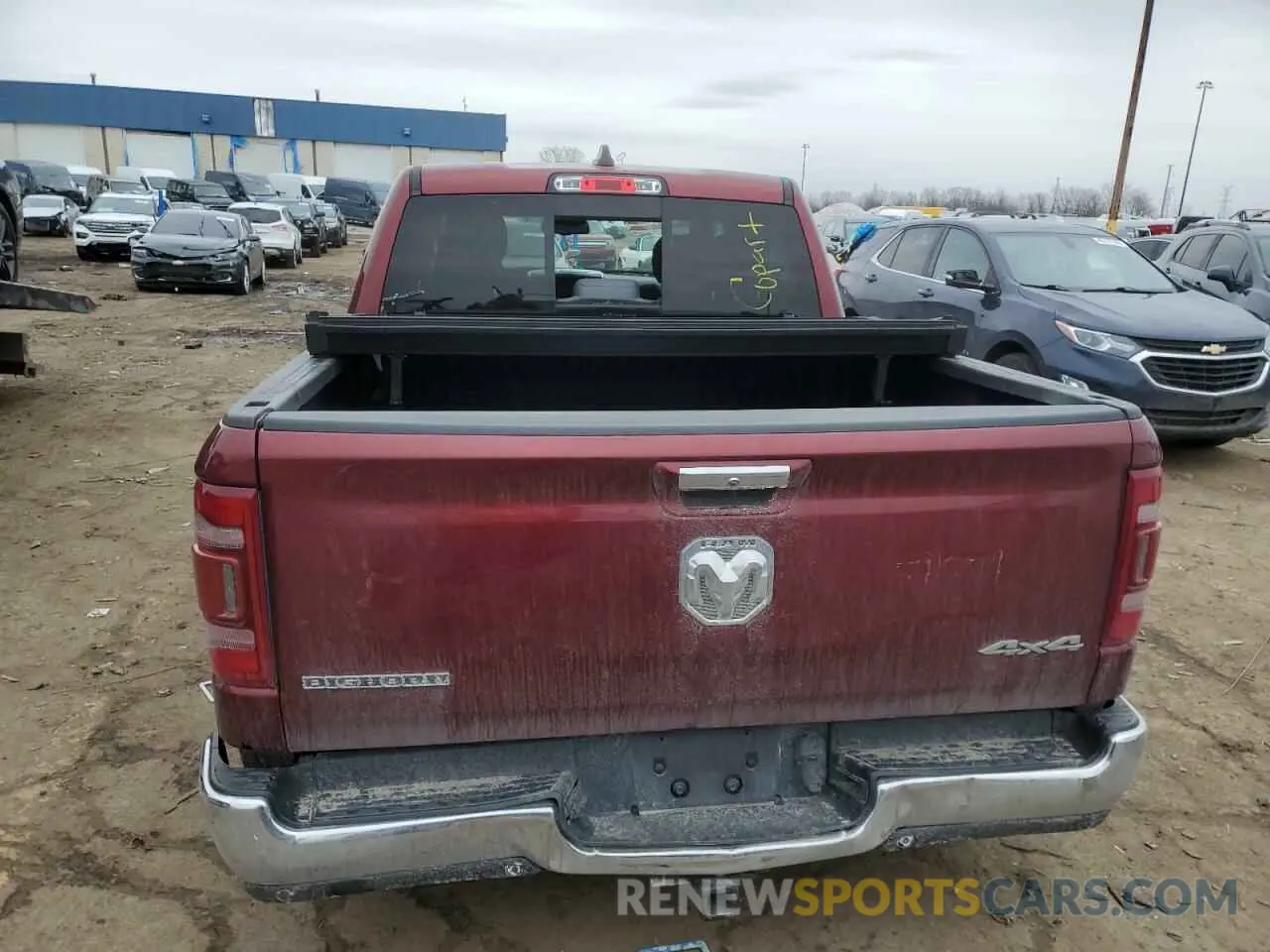 6 Photograph of a damaged car 1C6RRFFG7KN674938 RAM 1500 2019