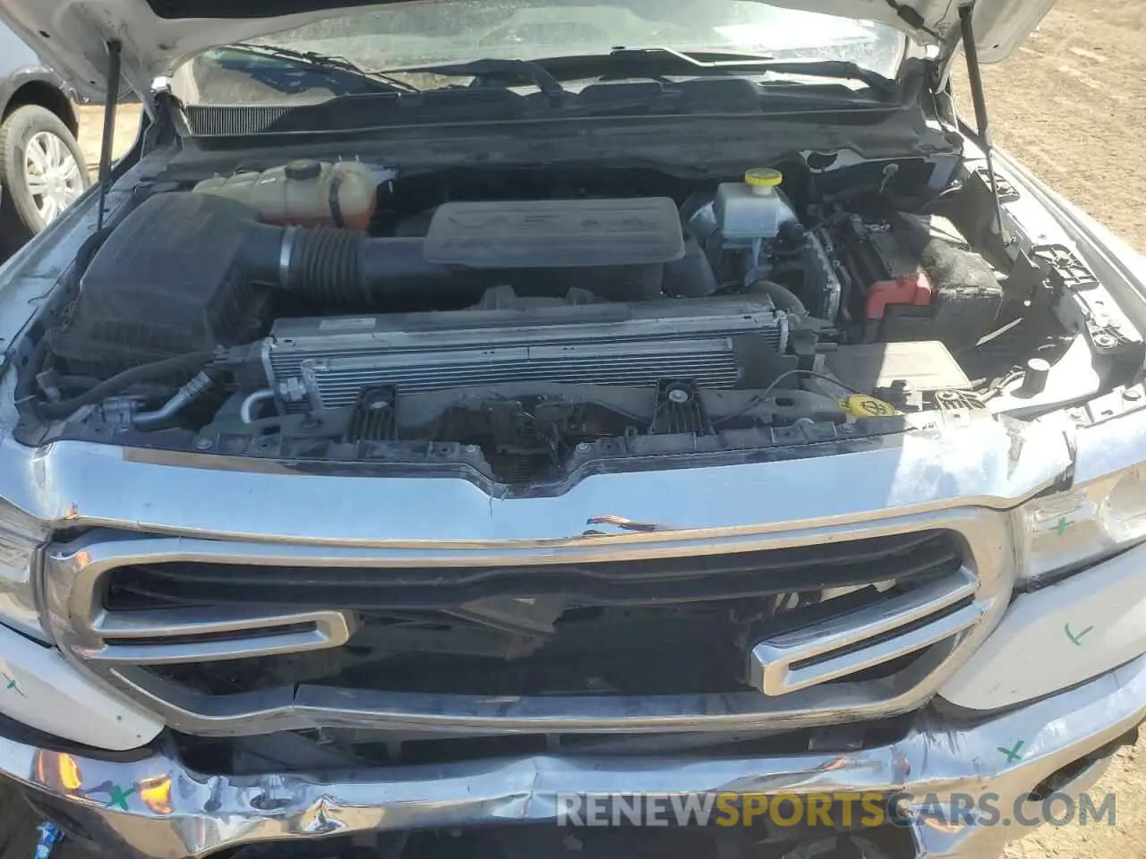 11 Photograph of a damaged car 1C6RRFFG8KN696205 RAM 1500 2019