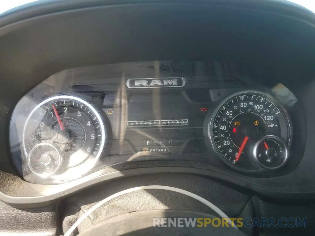 9 Photograph of a damaged car 1C6RRFFG8KN696205 RAM 1500 2019
