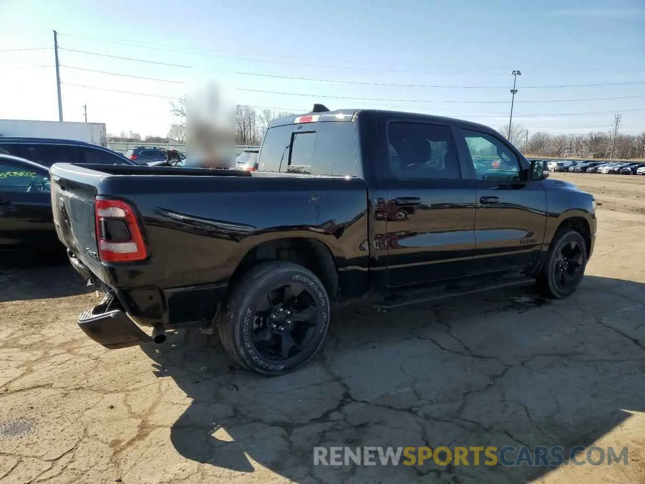 3 Photograph of a damaged car 1C6RRFFG8KN903871 RAM 1500 2019