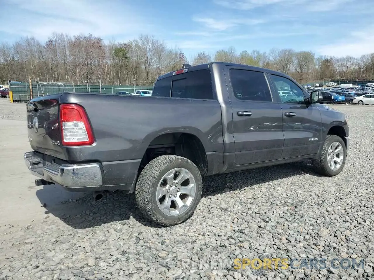 3 Photograph of a damaged car 1C6RRFFG9KN815959 RAM 1500 2019