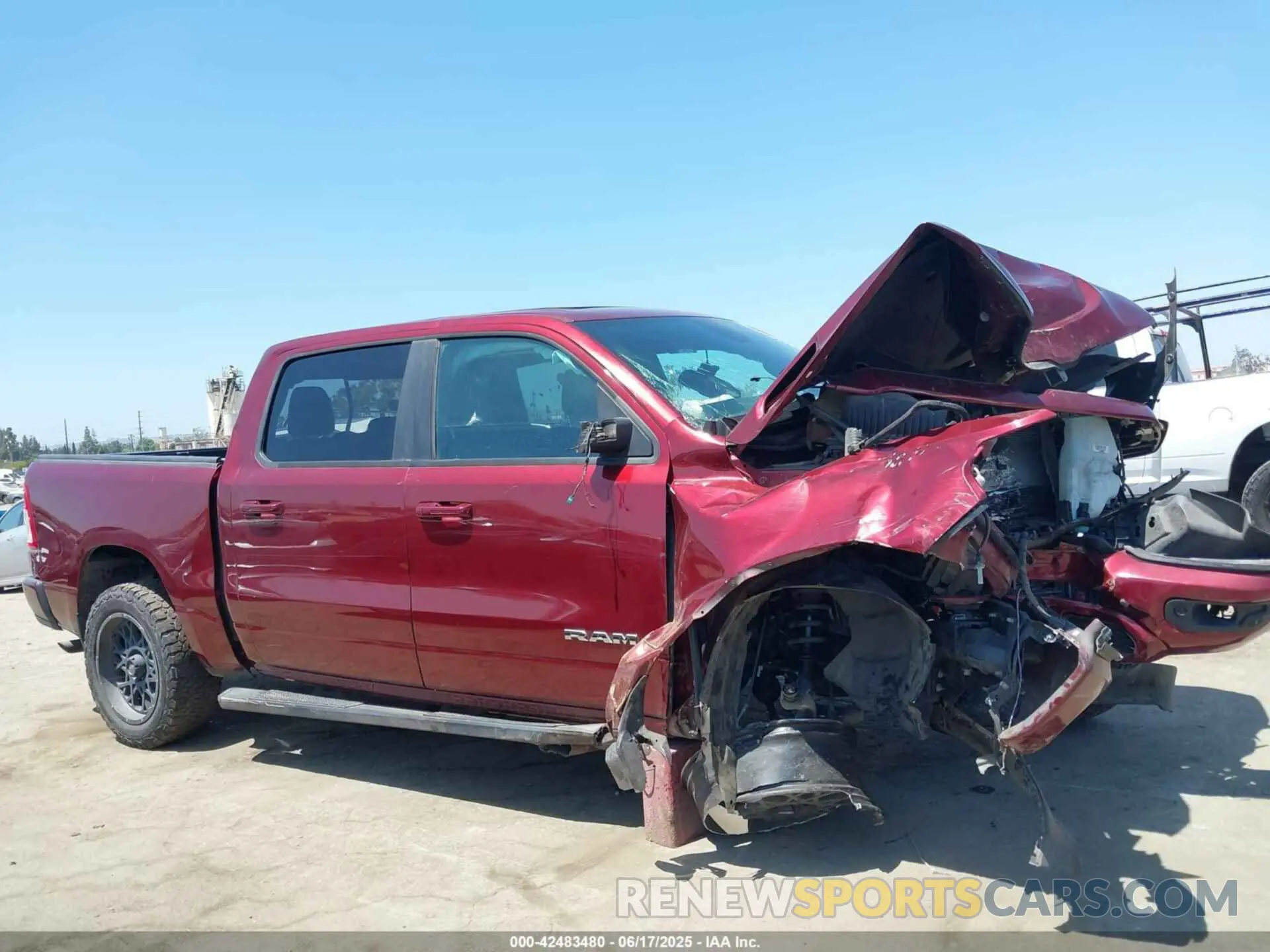 14 Photograph of a damaged car 1C6RRFFGXKN720097 RAM 1500 2019