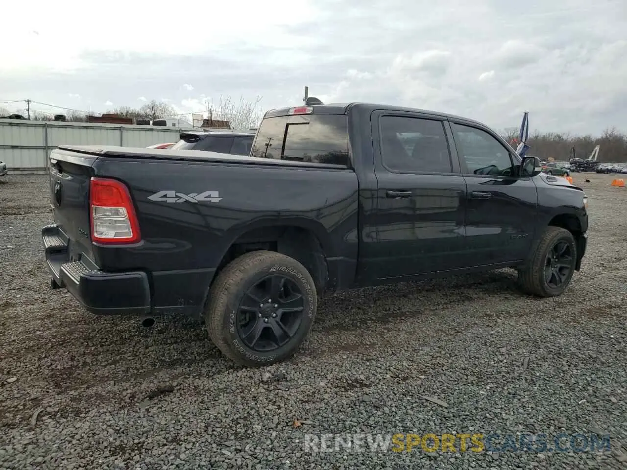 3 Photograph of a damaged car 1C6RRFFGXKN760650 RAM 1500 2019