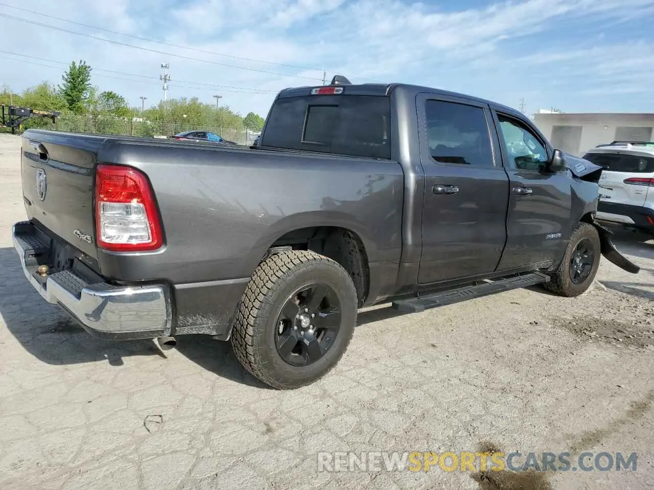 3 Photograph of a damaged car 1C6RRFFGXKN917335 RAM 1500 2019