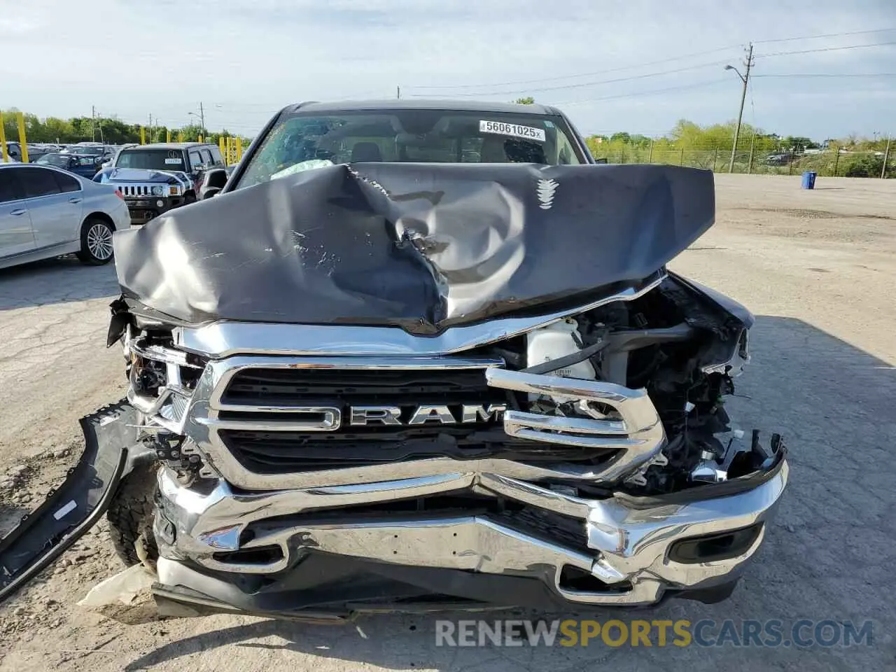 5 Photograph of a damaged car 1C6RRFFGXKN917335 RAM 1500 2019