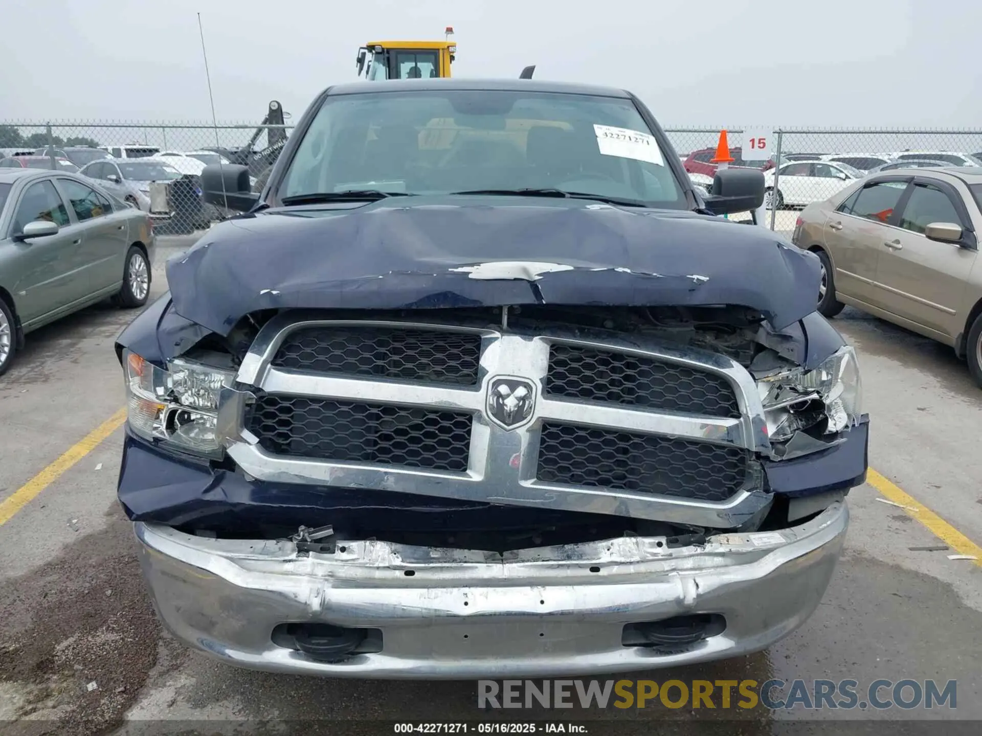 6 Photograph of a damaged car 1C6RRFKT8KS532487 RAM 1500 2019
