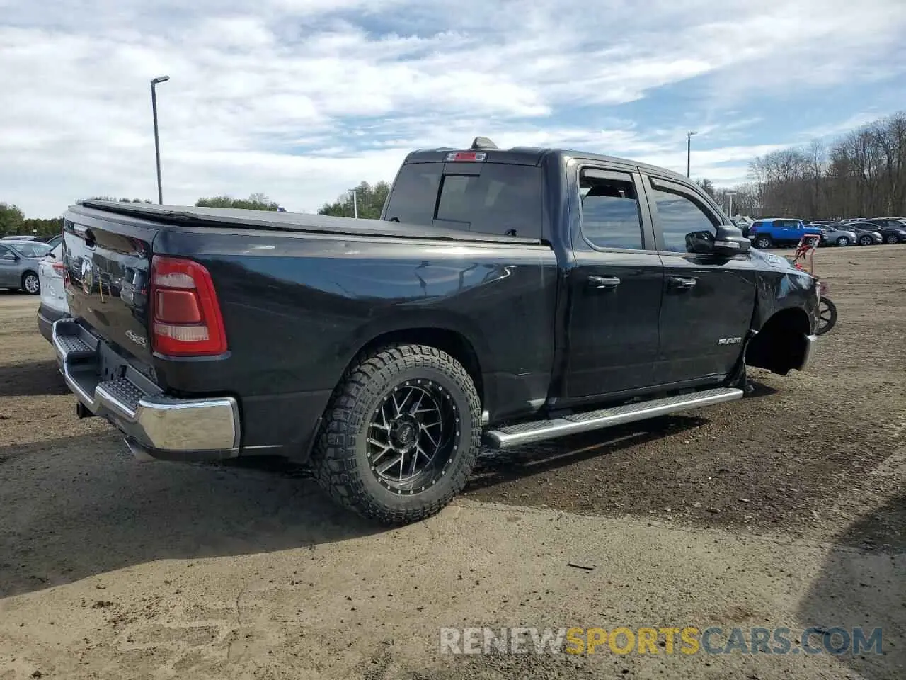 3 Photograph of a damaged car 1C6SRFBT0KN515439 RAM 1500 2019