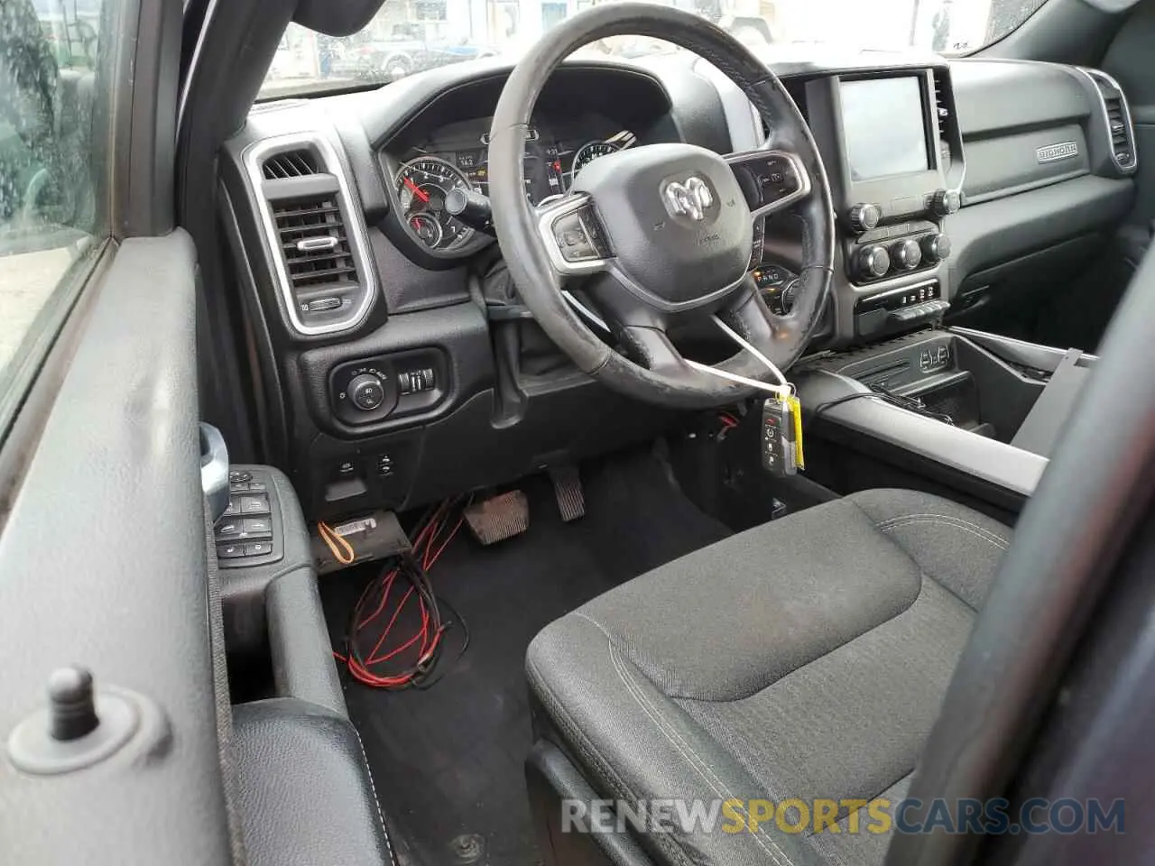 8 Photograph of a damaged car 1C6SRFBT0KN656706 RAM 1500 2019