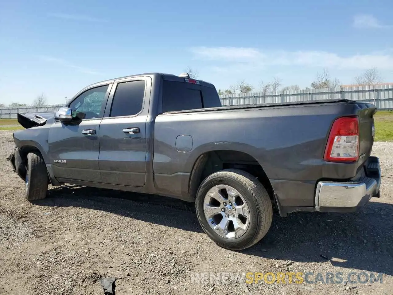 2 Photograph of a damaged car 1C6SRFBT2KN918161 RAM 1500 2019