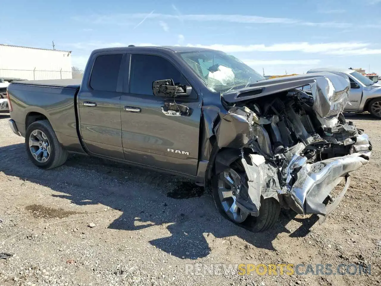 4 Photograph of a damaged car 1C6SRFBT2KN918161 RAM 1500 2019