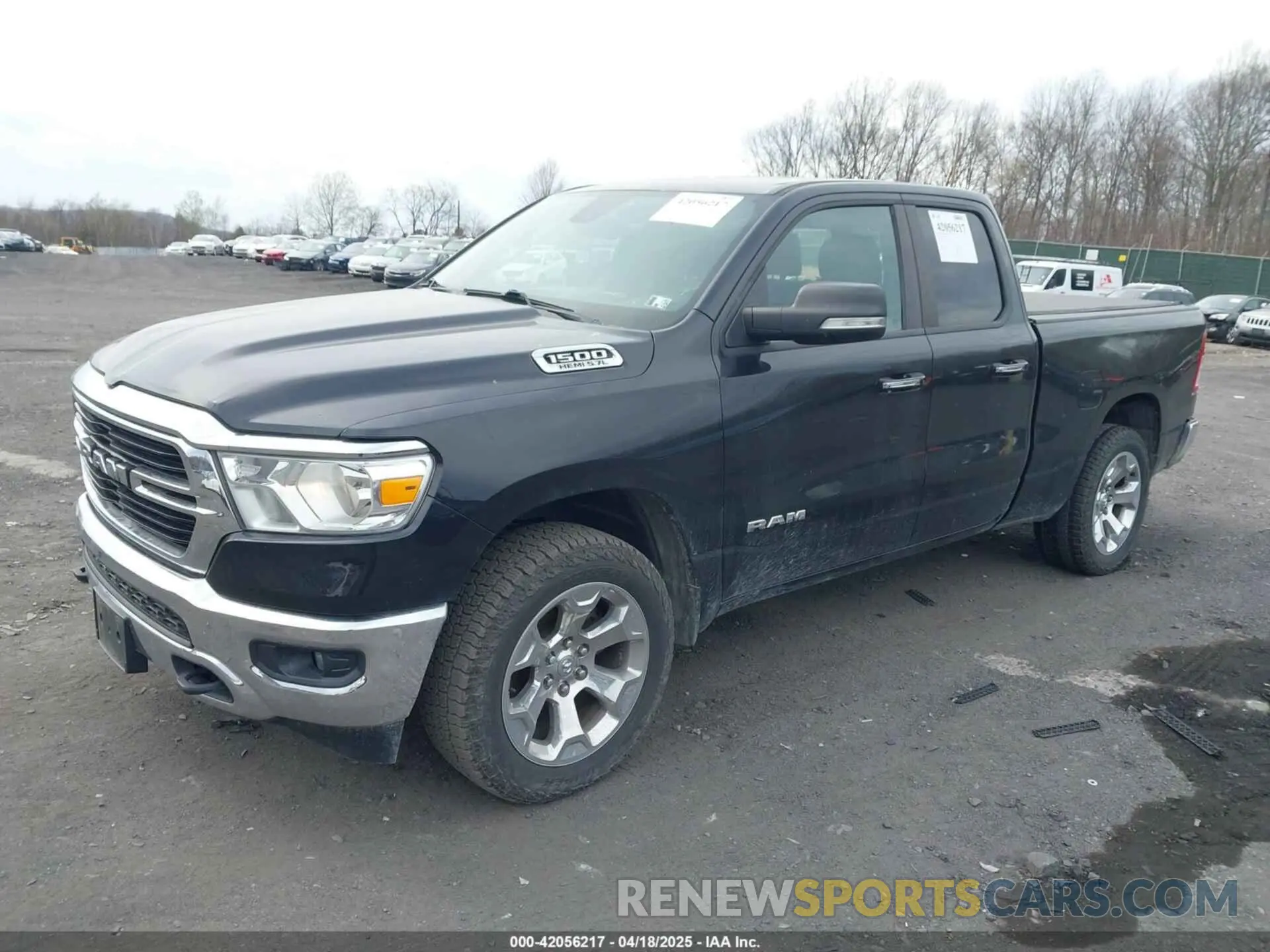 2 Photograph of a damaged car 1C6SRFBT3KN623246 RAM 1500 2019