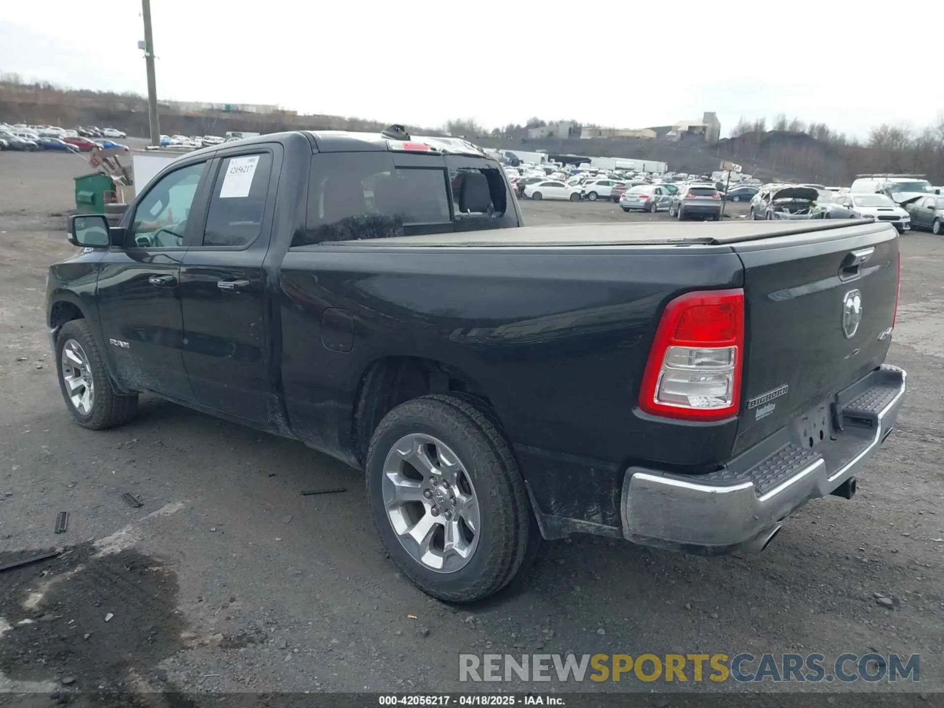3 Photograph of a damaged car 1C6SRFBT3KN623246 RAM 1500 2019