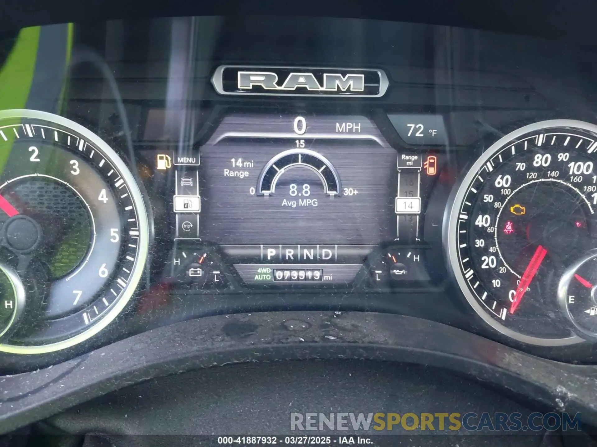 7 Photograph of a damaged car 1C6SRFBT4KN622865 RAM 1500 2019
