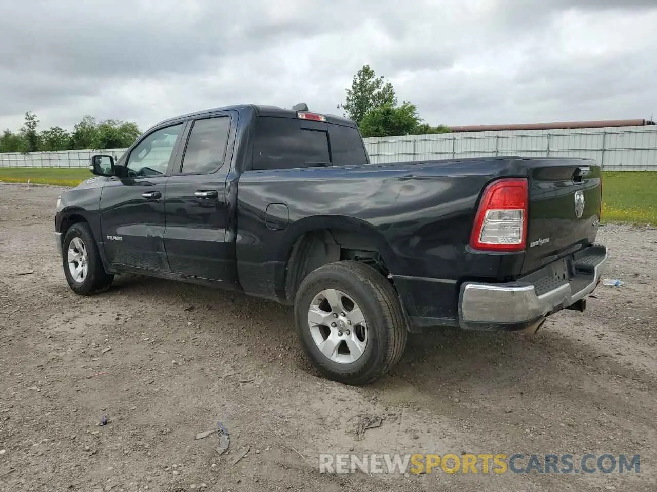 2 Photograph of a damaged car 1C6SRFBT4KN656269 RAM 1500 2019
