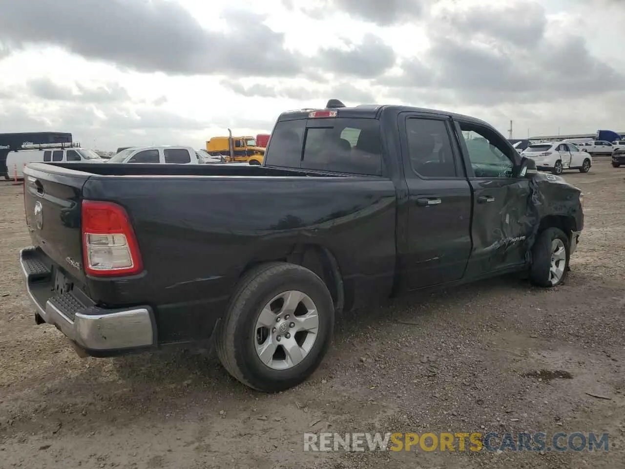 3 Photograph of a damaged car 1C6SRFBT4KN656269 RAM 1500 2019