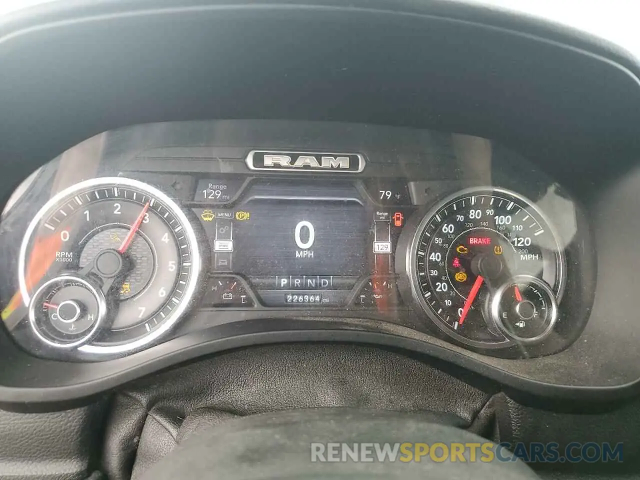 9 Photograph of a damaged car 1C6SRFBT4KN656269 RAM 1500 2019