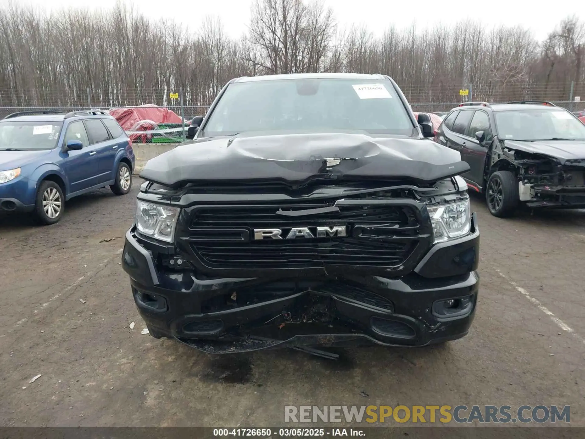 12 Photograph of a damaged car 1C6SRFBT6KN578786 RAM 1500 2019