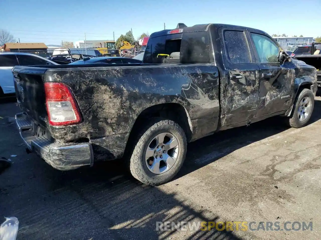 3 Photograph of a damaged car 1C6SRFBT6KN667564 RAM 1500 2019