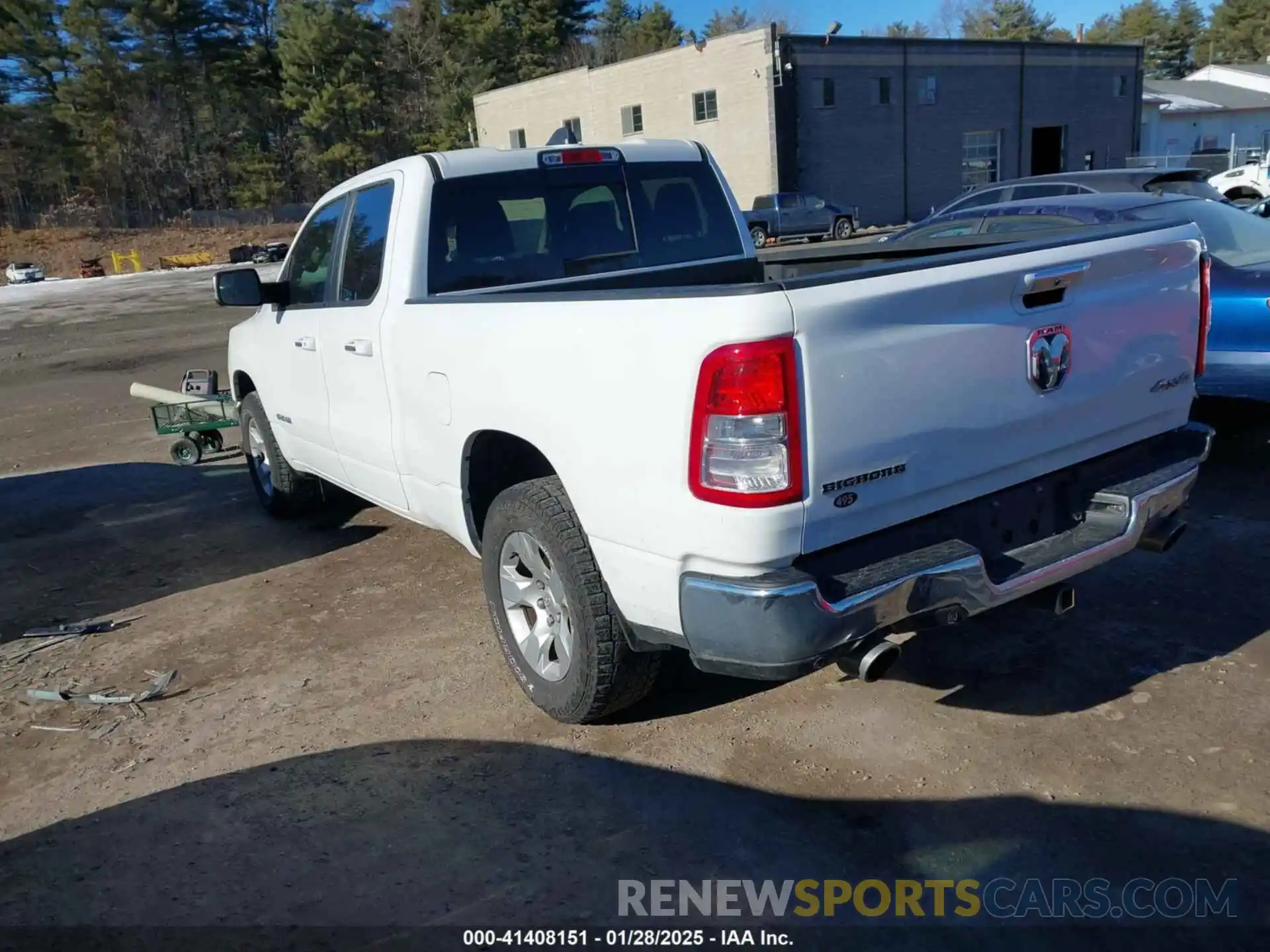 3 Photograph of a damaged car 1C6SRFBT6KN744997 RAM 1500 2019