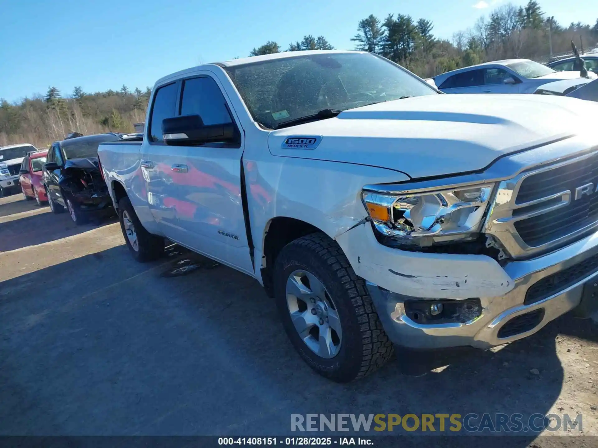 6 Photograph of a damaged car 1C6SRFBT6KN744997 RAM 1500 2019