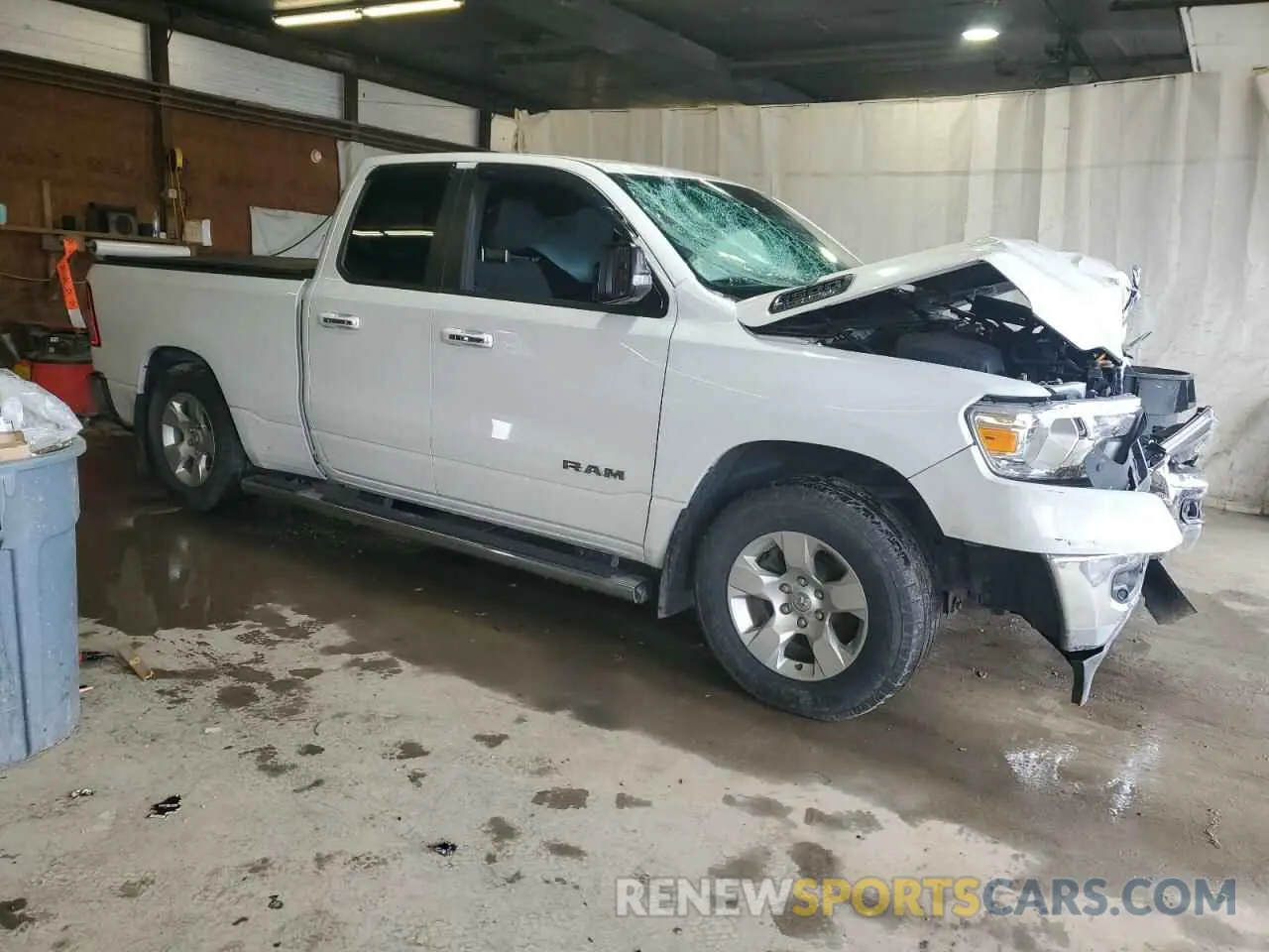 4 Photograph of a damaged car 1C6SRFBT6KN771892 RAM 1500 2019