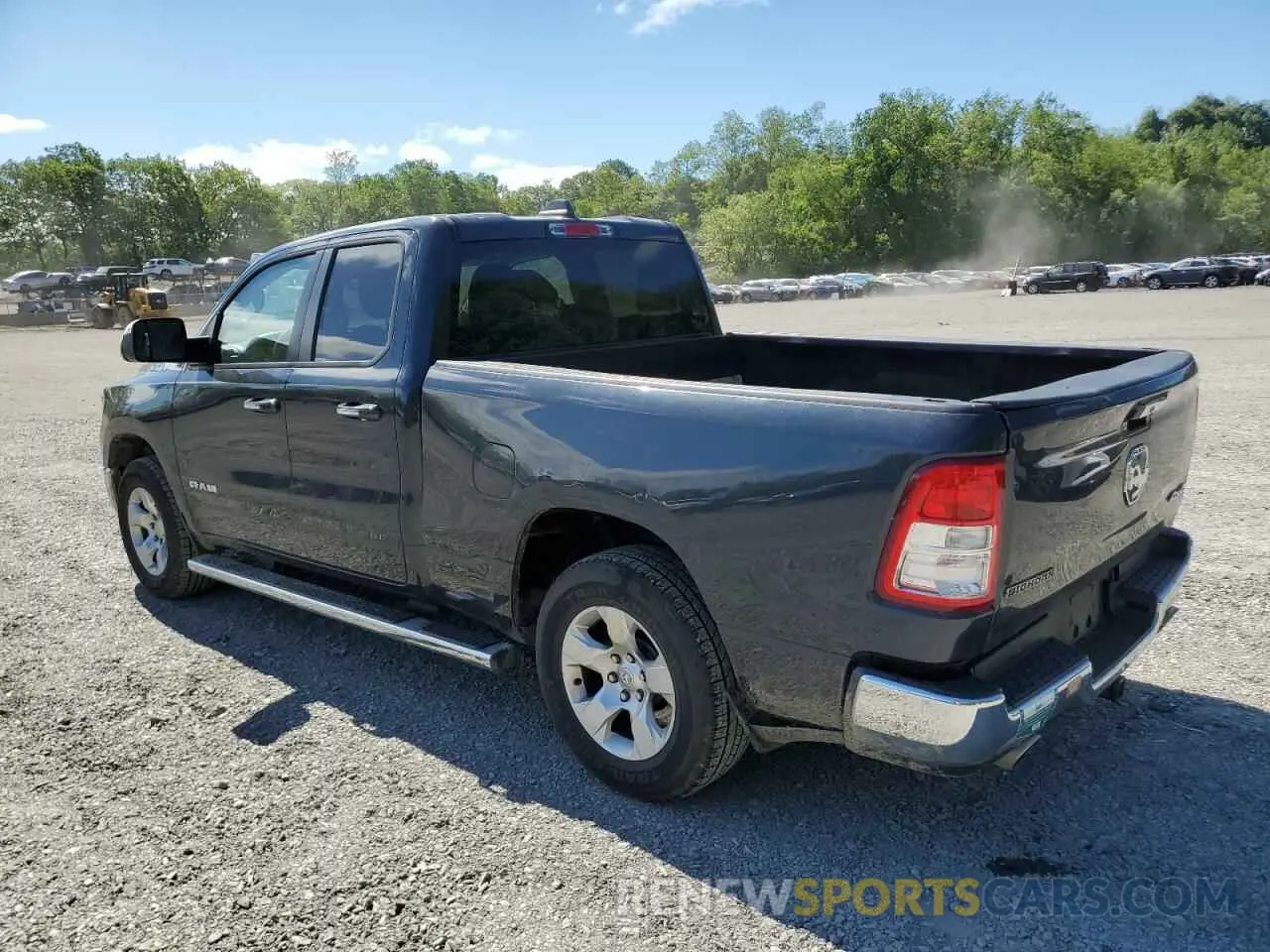 2 Photograph of a damaged car 1C6SRFBT6KN898559 RAM 1500 2019