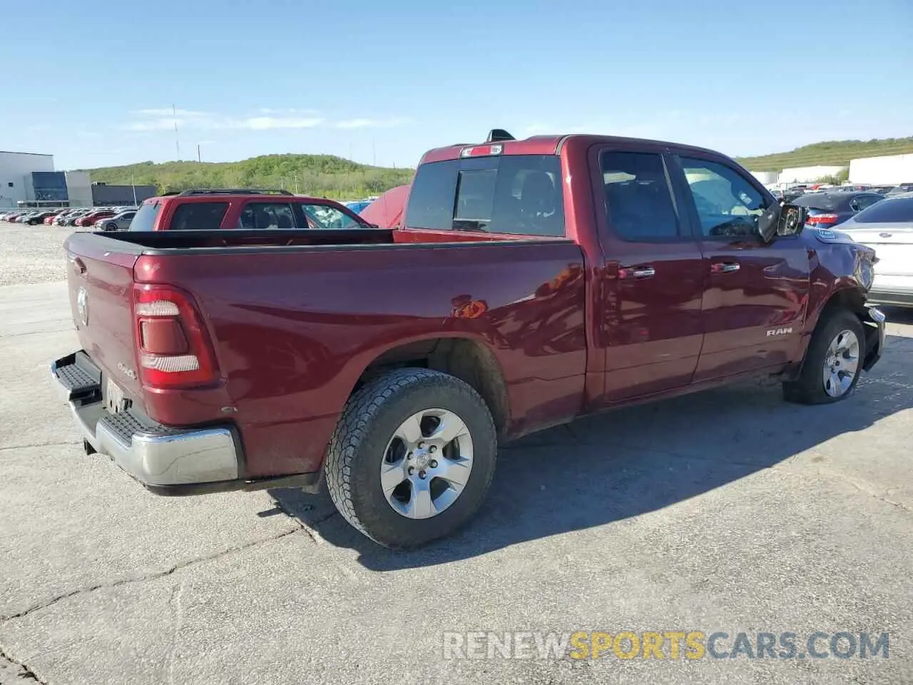 3 Photograph of a damaged car 1C6SRFBT7KN516085 RAM 1500 2019
