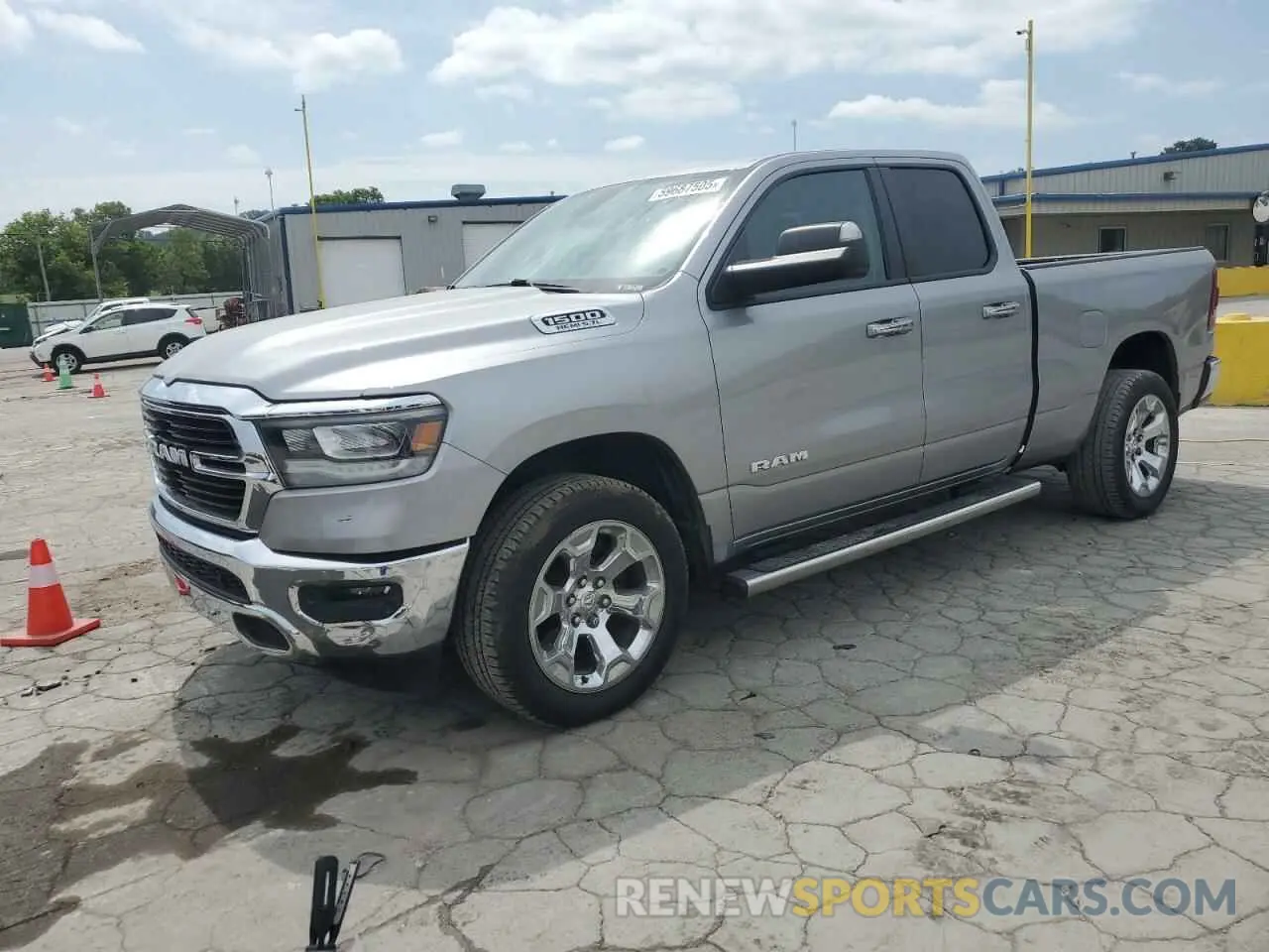 1 Photograph of a damaged car 1C6SRFBT8KN518069 RAM 1500 2019