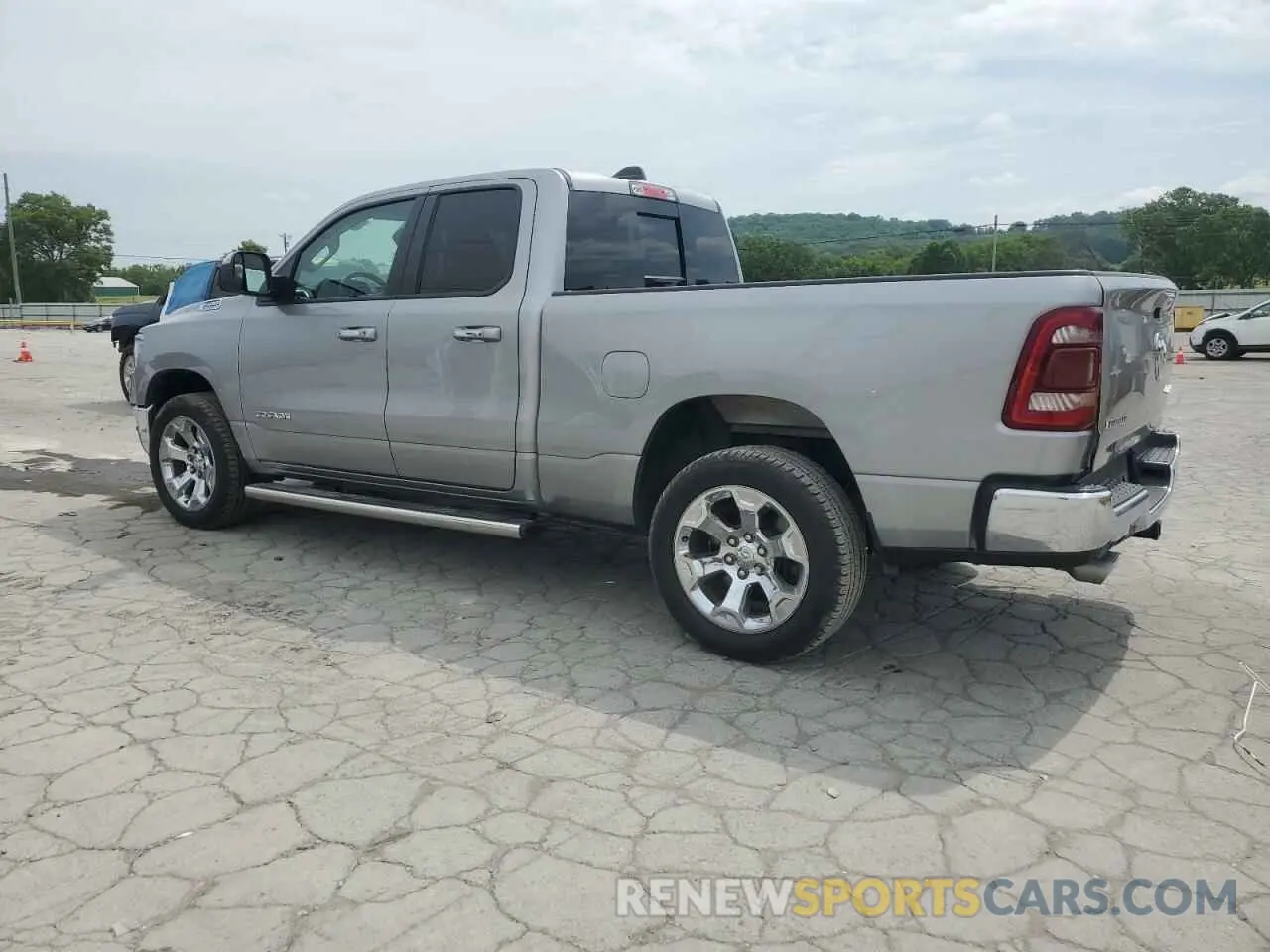 2 Photograph of a damaged car 1C6SRFBT8KN518069 RAM 1500 2019