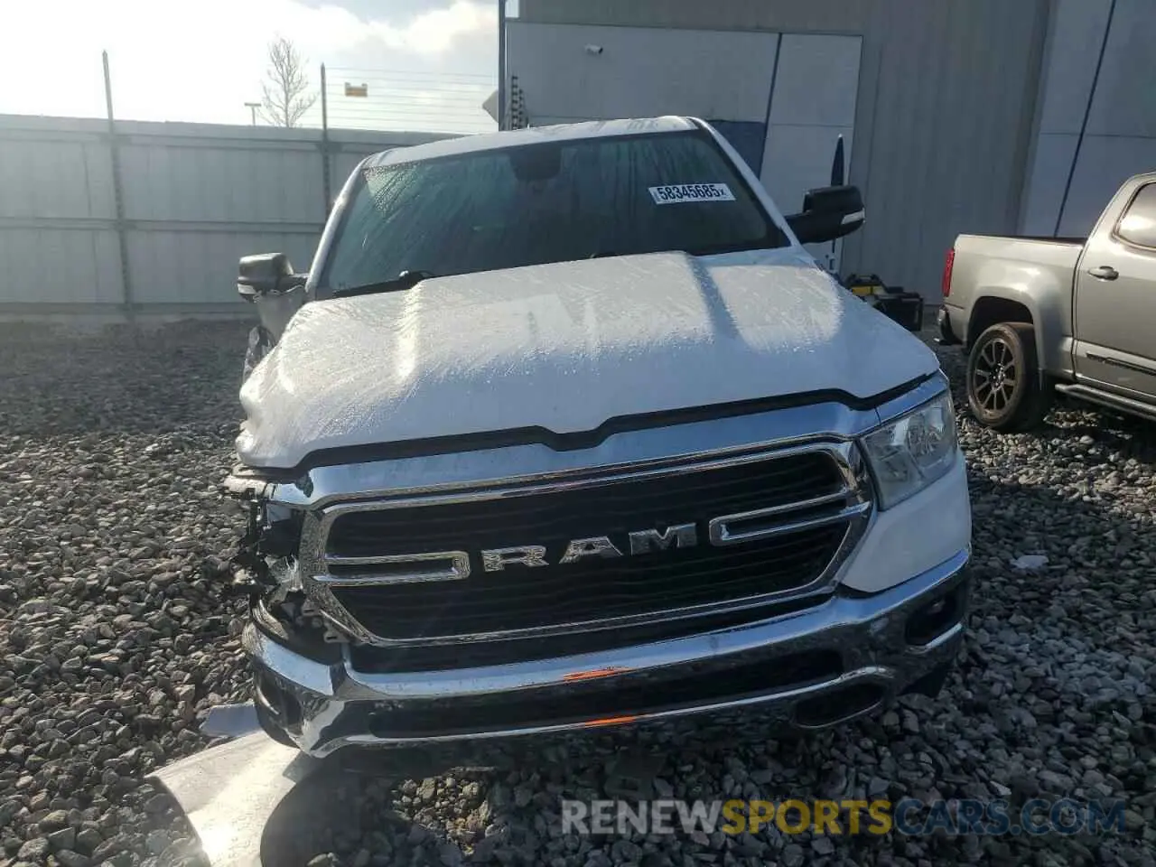 5 Photograph of a damaged car 1C6SRFBT8KN859892 RAM 1500 2019