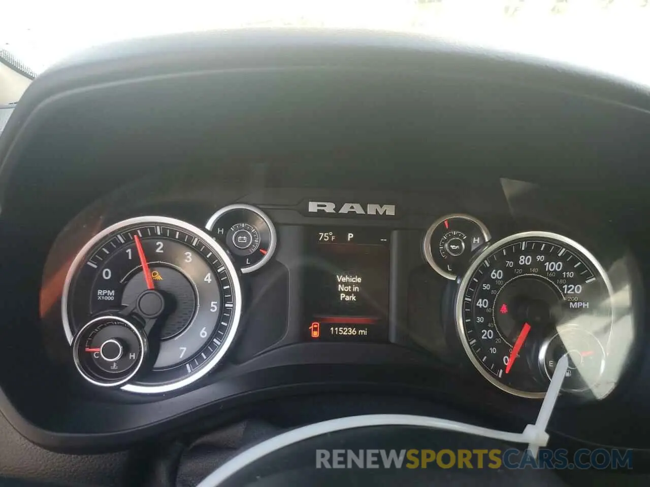 9 Photograph of a damaged car 1C6SRFBT8KN859892 RAM 1500 2019