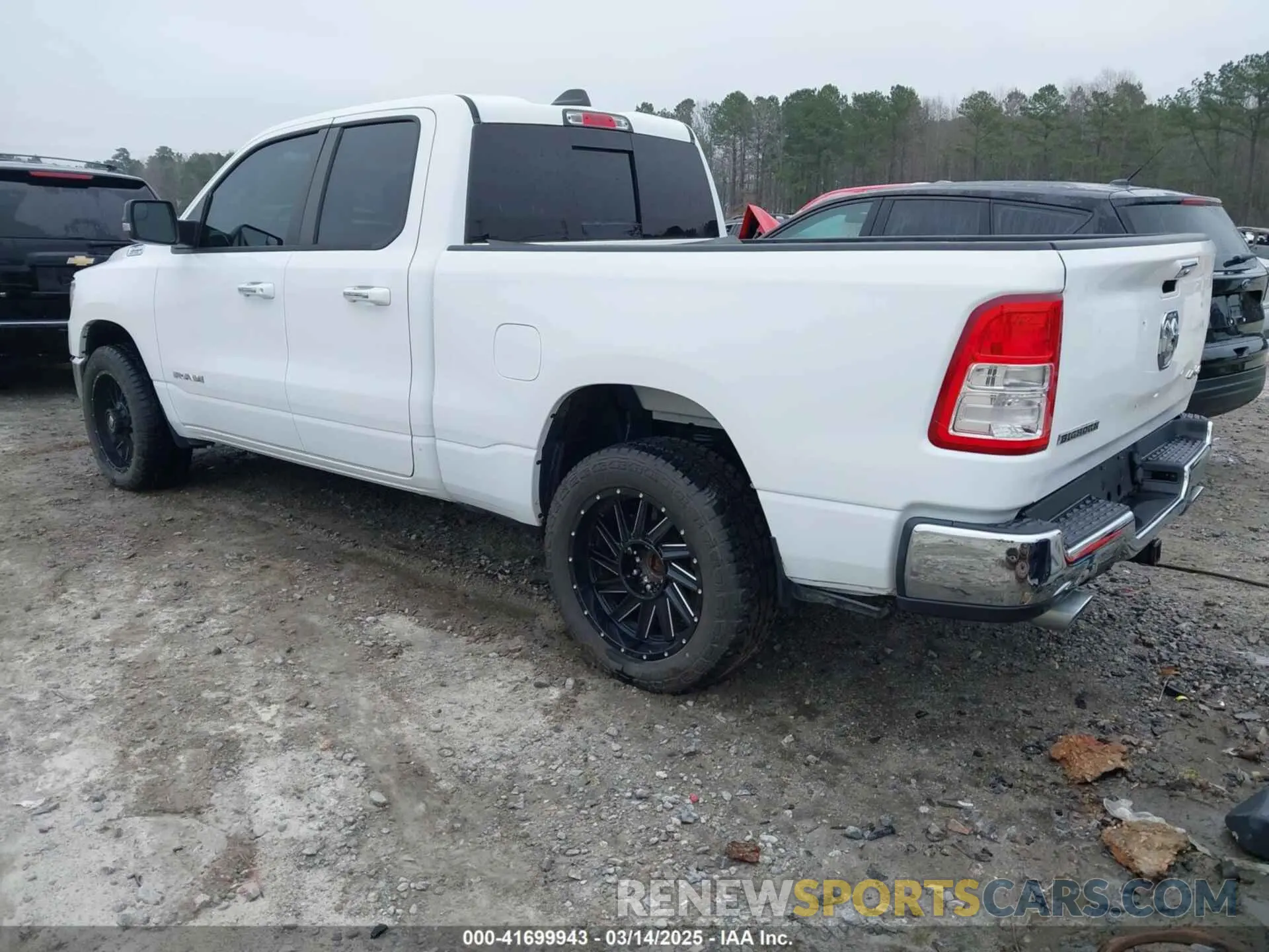 3 Photograph of a damaged car 1C6SRFBT9KN758943 RAM 1500 2019