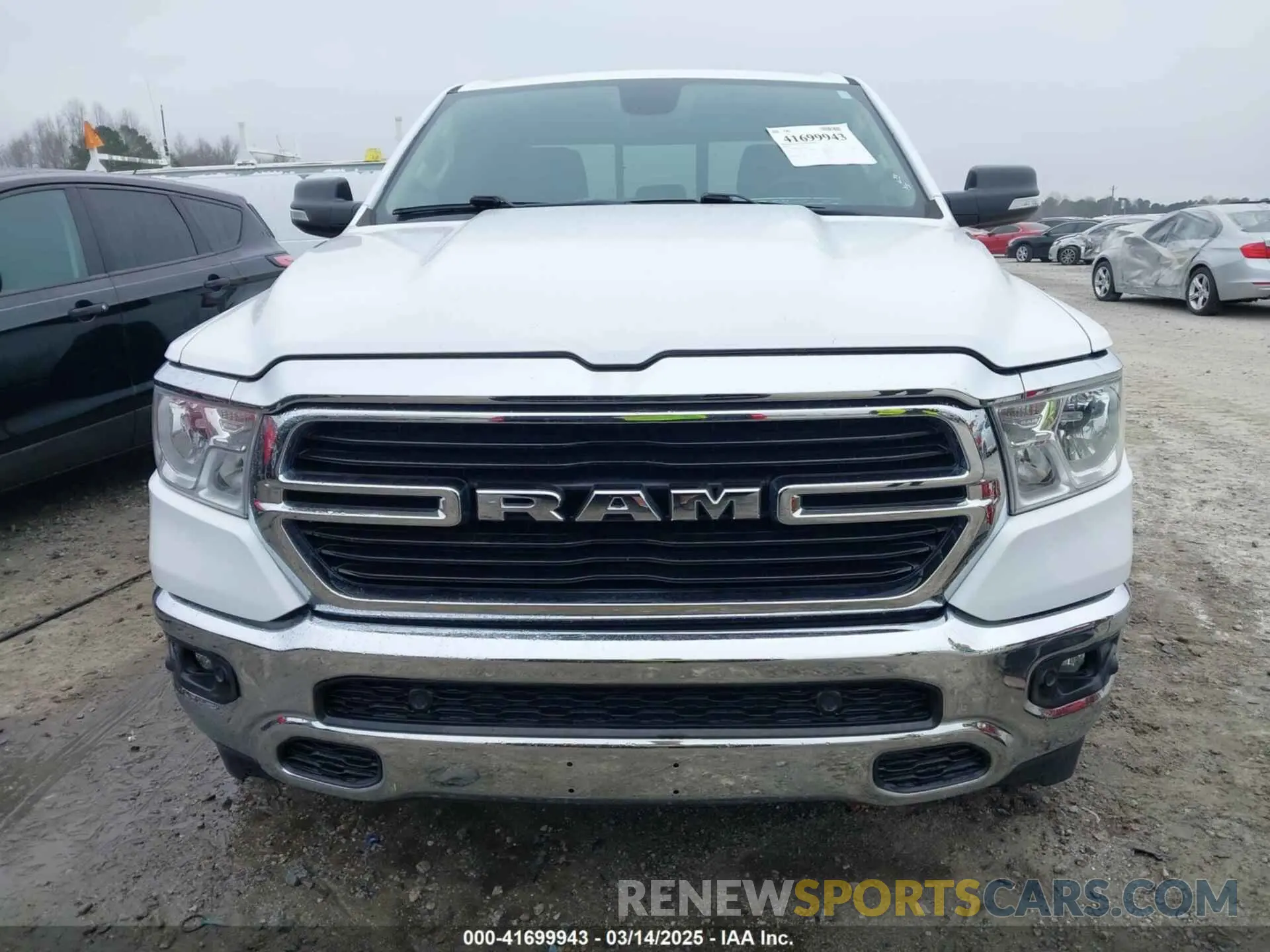 6 Photograph of a damaged car 1C6SRFBT9KN758943 RAM 1500 2019