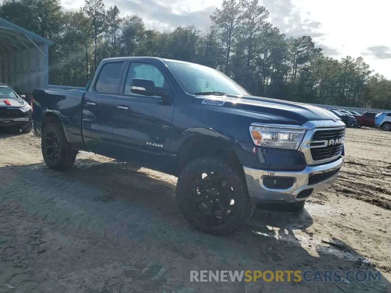 4 Photograph of a damaged car 1C6SRFBT9KN872649 RAM 1500 2019
