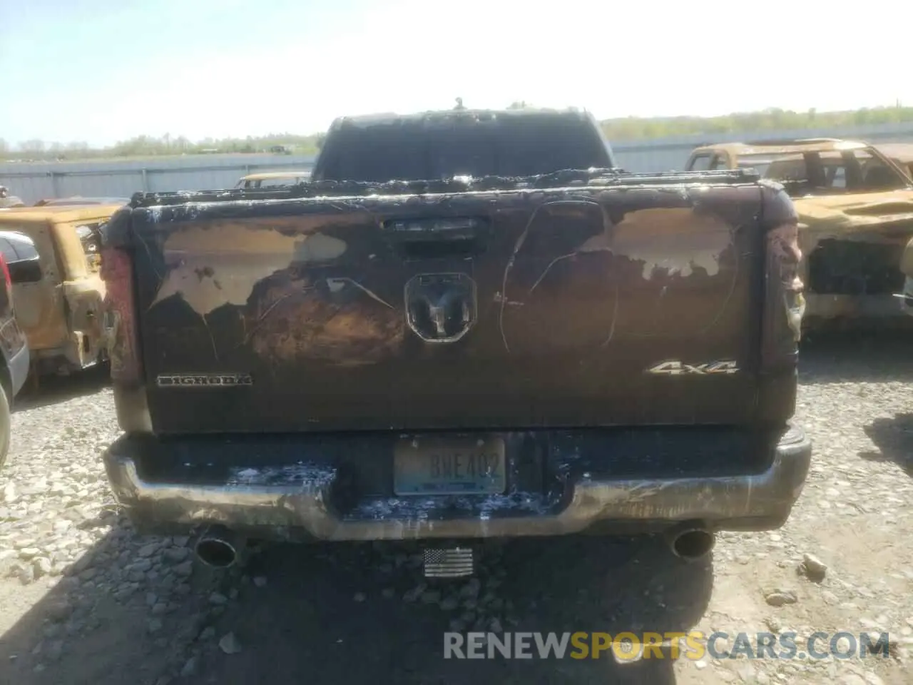 6 Photograph of a damaged car 1C6SRFBTXKN656809 RAM 1500 2019