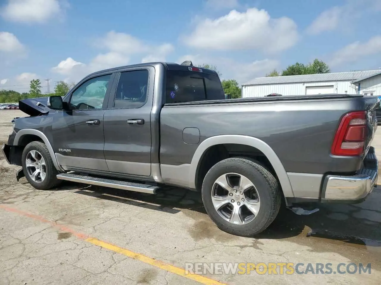 2 Photograph of a damaged car 1C6SRFDT2KN514953 RAM 1500 2019