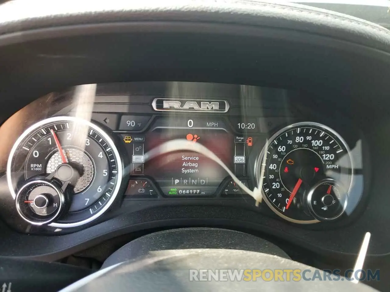 9 Photograph of a damaged car 1C6SRFDT2KN514953 RAM 1500 2019