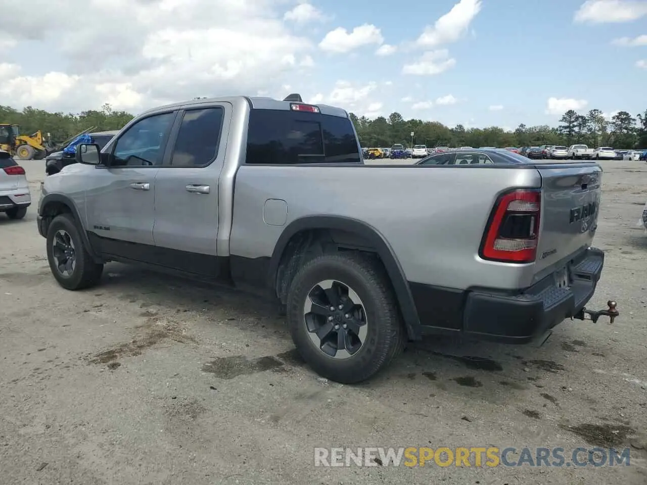 2 Photograph of a damaged car 1C6SRFET1KN875363 RAM 1500 2019