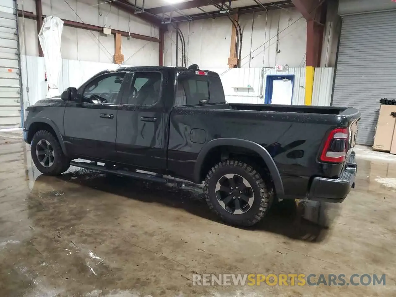 2 Photograph of a damaged car 1C6SRFET2KN546915 RAM 1500 2019